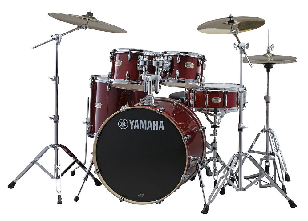 Yamaha Professional 5 SET Drum - Laser Red Colour